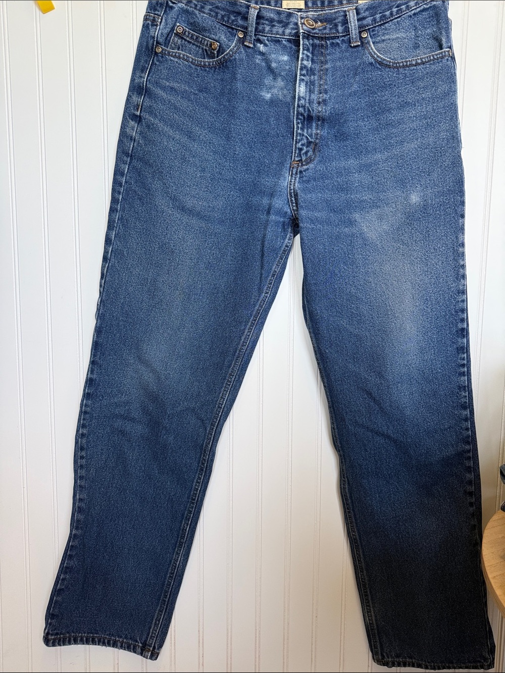 Redhead Classic Men's Blue Denim Jeans work 35 x 34